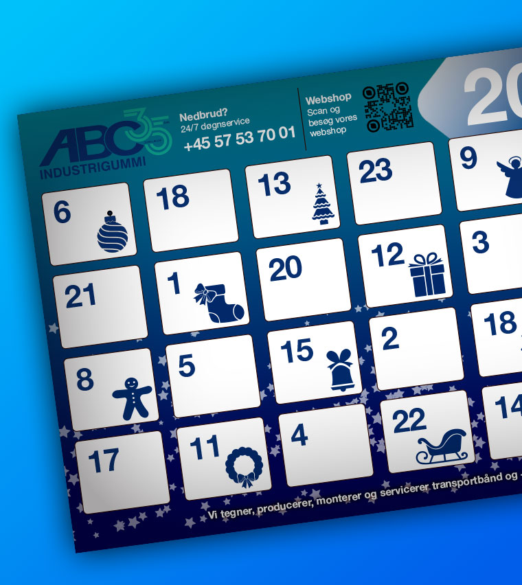 Special tryk julekalender