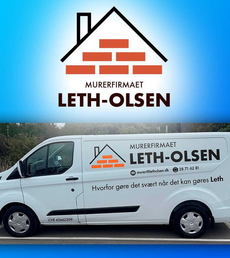 Log og visuelt desing der matcher din virksomhed.