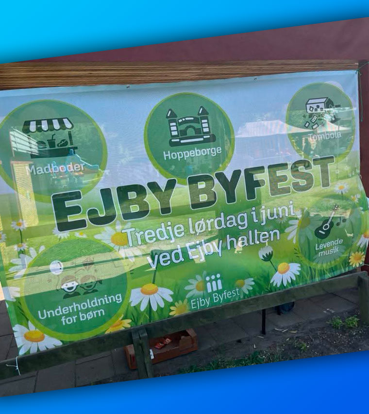Outdoor bannere i store formater